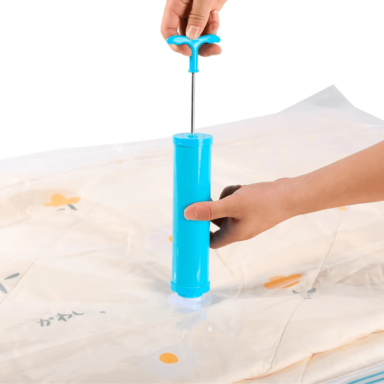 Vacuum Compression Bag Clothing Sorting Bedding Space Saving Sealed Bag  4 And 1 Pcs Pumper